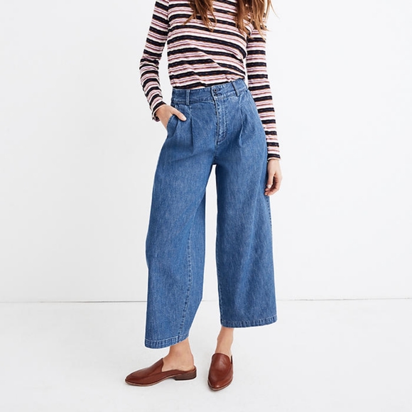 Madewell Denim - Madewell Wide Leg Jeans